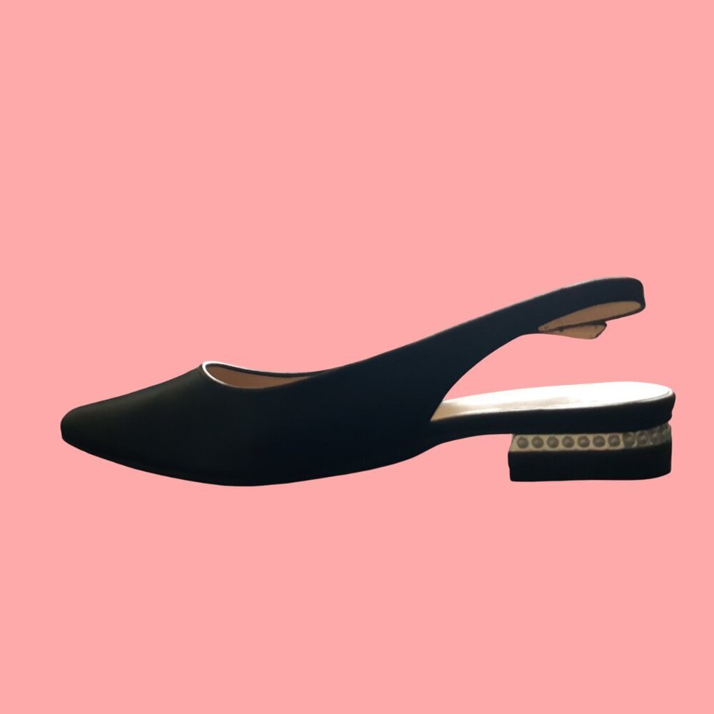 JNY Slingbacks pearl detail